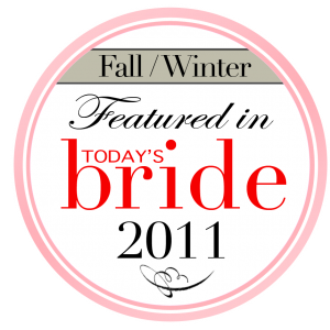 featured in today's bride magazine